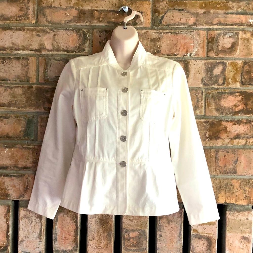Christopher Banks White Tailored Jacket